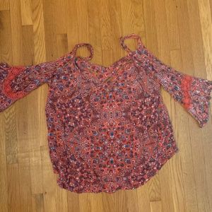 Off the shoulder blouse